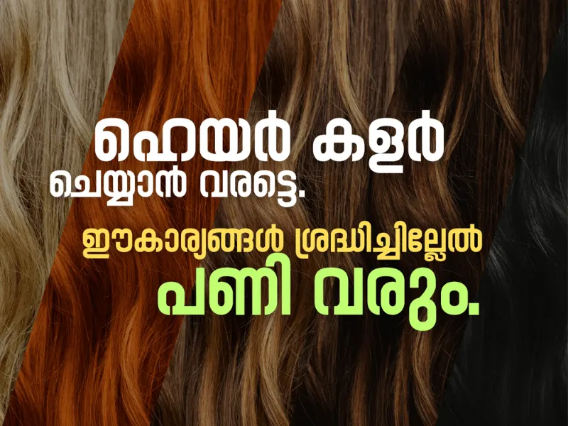 ഹെയർ കളർ malayalam